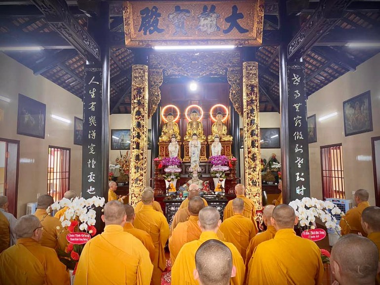 Lễ khánh tạ công trình trung tu chánh điện chùa Đông Phước