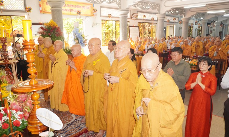 Ban Trị sự Phật giáo Q.Gò Vấp trang nghiêm tổ chức Đại lễ Phật đản Phật lịch 2567 tại chùa Huỳnh Kim