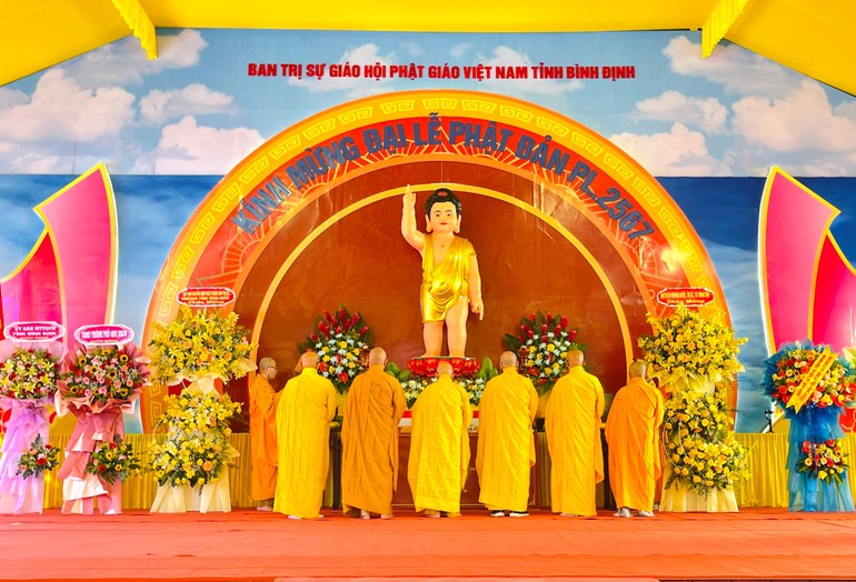 Phật giáo Bình Định trang nghiêm tổ chức Đại lễ Phật đản Phật lịch 2567