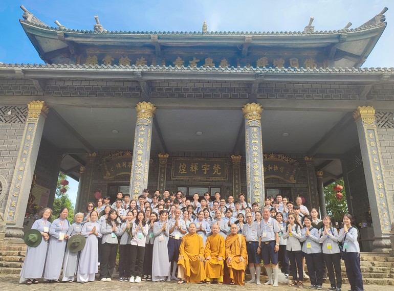 Phân ban Gia đình Phật tử tỉnh Sóc Trăng tổ chức khai khóa học huynh trưởng tại chùa Vĩnh Hưng
