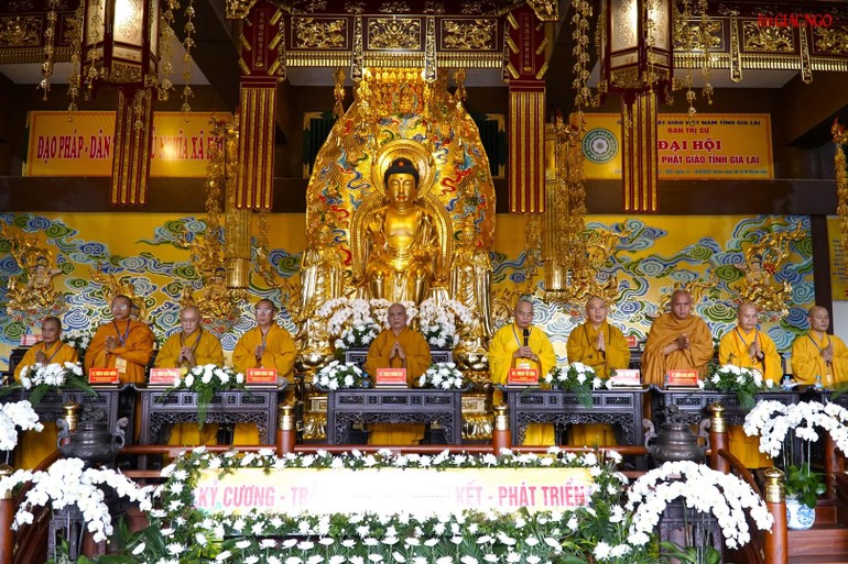 Phiên trù bị Đại hội đại biểu Phật giáo tỉnh Gia Lai lần thứ V, nhiệm kỳ 2022-2027