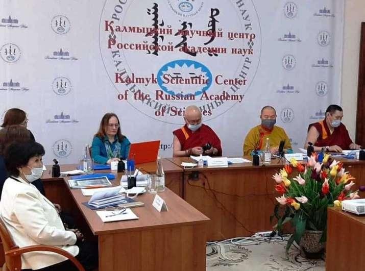 Hình ảnh buổi Hội thảo khoa học quốc tế được tổ chức tại nước Cộng hòa Kalmykia 