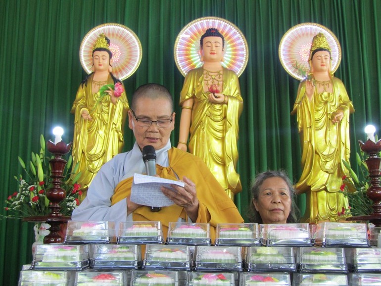 Khánh Hòa: Lễ kỷ niệm 10 năm thành lập đạo tràng khiếm thị chùa Kim Quang