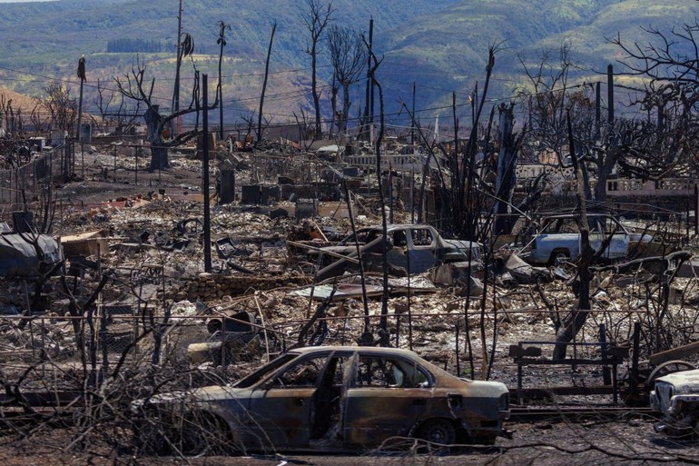 Trận hỏa hoạn đã tàn phá Maui, hòn đảo lớn thứ hai của Hawaii (Hoa Kỳ)