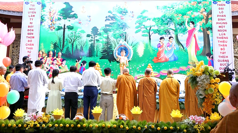 Đại lễ Phật đản Phật lịch 2567 của Phật giáo H.Bình Chánh tại tu viện Tường Vân