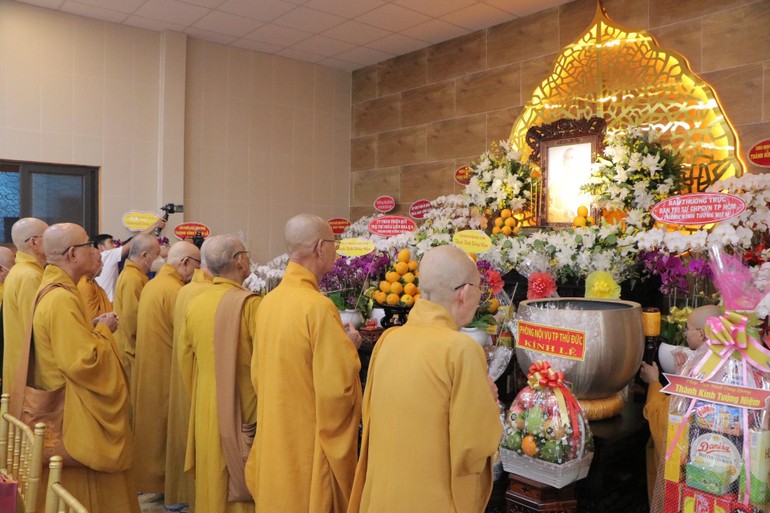 Lễ tưởng niệm lần thứ 20 cố Thượng tọa Thích Chơn Thanh tại chùa An Hòa 