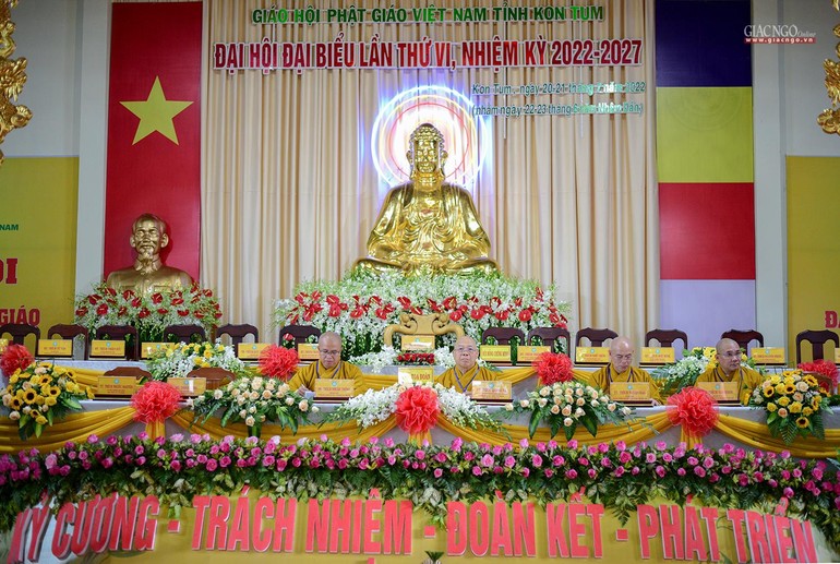 Phiên trù bị Đại hội đại biểu Phật giáo tỉnh Kon Tum lần thứ VI