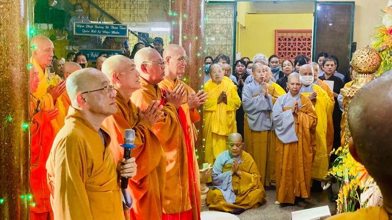 Lễ tạ pháp khóa niệm Phật “Bách nhựt trì danh” lần thứ 57 tại Nhất Nguyên Bửu tự