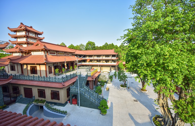 Toàn cảnh chùa Phổ Quang (Q.Tân Bình, TP.HCM)