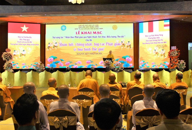 Trại sáng tác “Nhận thức Phật giáo qua nghệ thuật: Âm nhạc, Biểu tượng và Thơ đối” do Ban Văn hóa T.Ư tổ chức diễn ra từ ngày 11 đến 14-6
