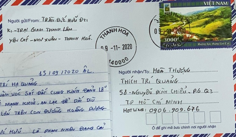 Bức thư của một bạn đọc gửi từ trại giam Thanh Lâm