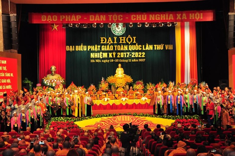 Khai mạc Đại hội Đại biểu Phật giáo toàn quốc lần thứ VIII tại Hà Nội (2017)
