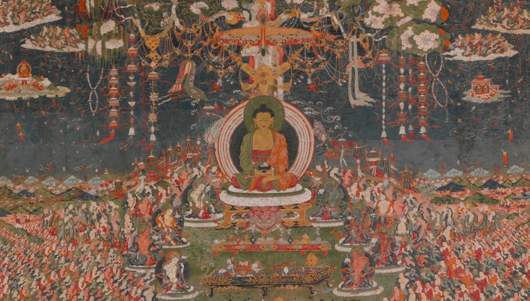 Thế giới Cực Lạc của Đức Phật A Di Đà - Ảnh Phật giáo nước ngoài