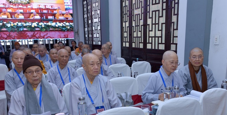 Chư Ni trưởng, Ni sư tham dự Hội nghị Thường niên kỳ 3 - Khóa IX GHPGVN diễn ra tại thiền viện Quảng Đức (TP.HCM), ngày 15-1