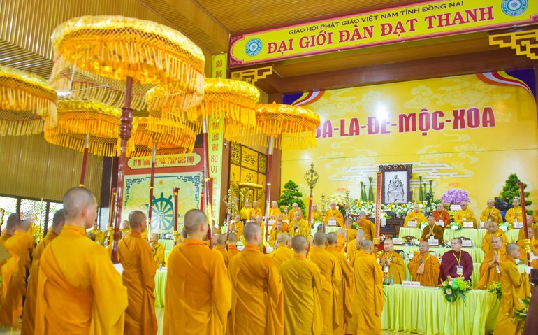 Đại giới đàn Đạt Thanh trang nghiêm khai mạc vào sáng nay, 26-4 tại chùa Tỉnh Hội