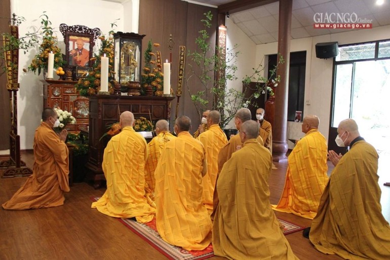 TT.Huế: Lễ chung thất Thiền sư Thích Nhất Hạnh