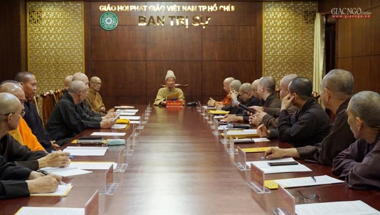 Ban Thường trực Ban Trị sự triển khai nhiều Phật sự năm 2021 và hoạt đồng mừng Xuân Tân Sửu