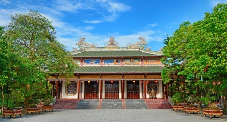 Tổ đình Sắc tứ Tịnh Quang, nơi dự kiến sẽ tổ chức Đại hội đại biểu Phật giáo tỉnh Quảng Trị