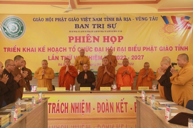 Hội nghị triển khai kế hoạch tổ chức Đại hội đại biểu Phật giáo tỉnh lần thứ VII, nhiệm kỳ 2022-2027