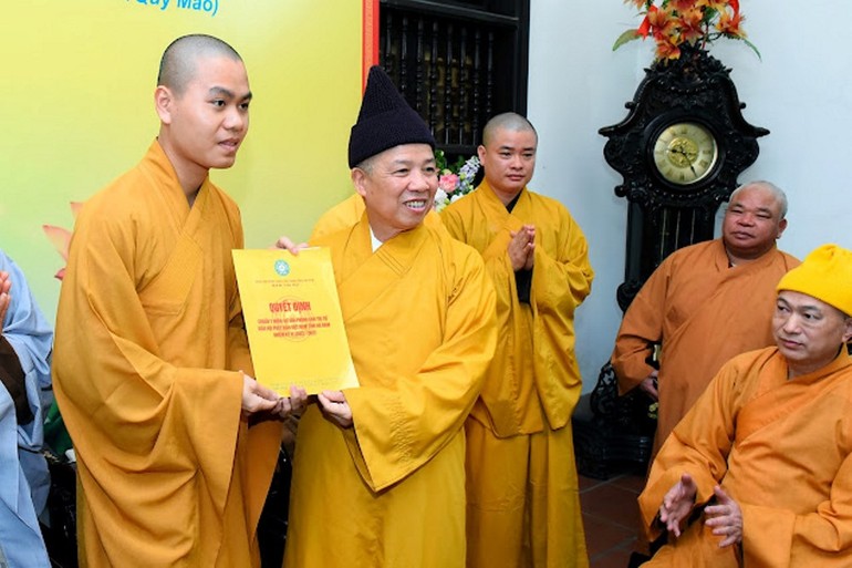 Ban Trị sự Phật giáo tỉnh Hà Nam tổ chức lễ công bố quyết định chuẩn y nhân sự 