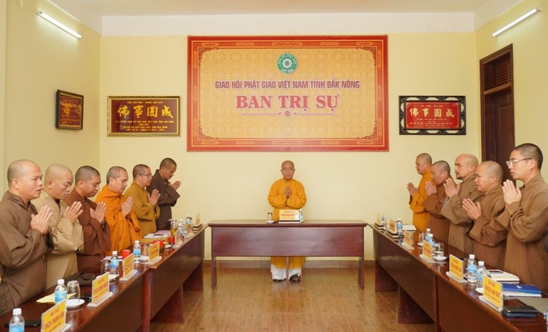 Ban Thường trực Ban Trị sự Phật giáo tỉnh họp triển khai nhiều hoạt động kính mừng Đại lễ Phật đản
