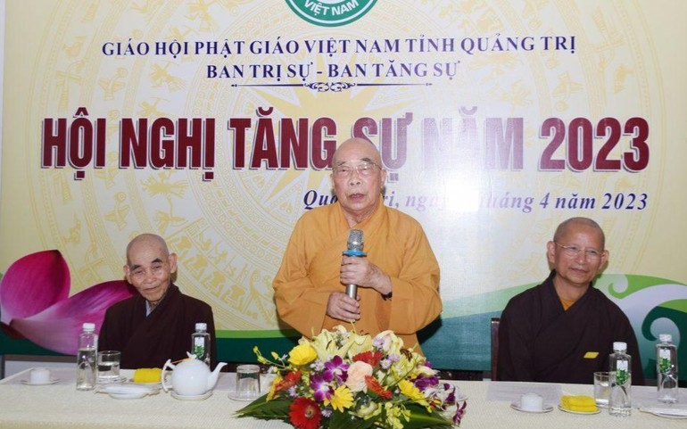 Quảng Trị: Ban Tăng sự Phật giáo tỉnh tổ chức hội nghị Ni giới năm 2023