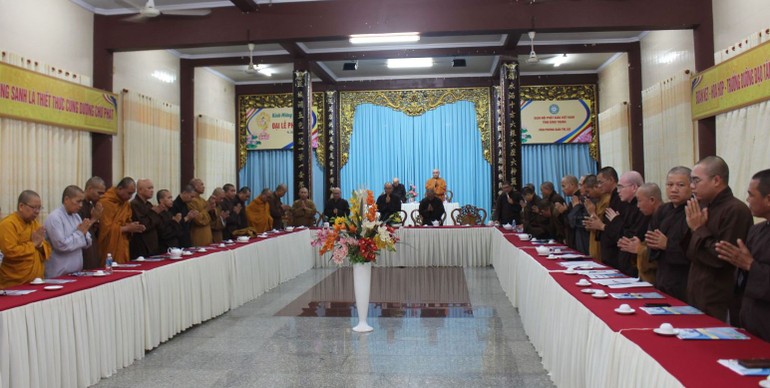 Ban Trị sự tỉnh tổ chức tổng kết công tác tổ chức Đại lễ Phật đản, khóa An cư kiết hạ