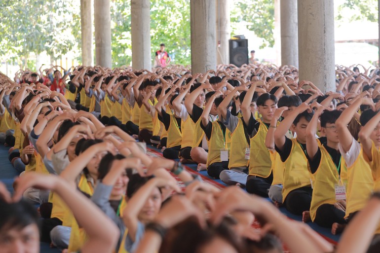 Khóa tu mùa hè “Con về bên Phật” năm 2023 do Phân ban Thanh thiếu niên Phật tử tổ chức