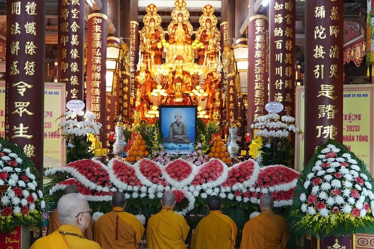 Thành kính tưởng niệm 715 năm Đức Phật hoàng Trần Nhân Tông nhập Niết-bàn