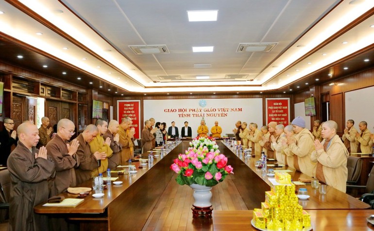 Phật giáo tỉnh Thái Nguyên tổng kết hoạt động Phật sự năm 2023