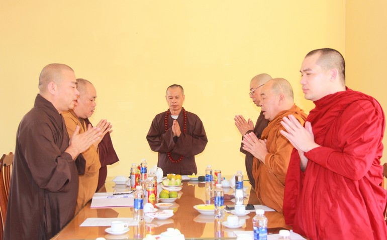 Thường trực Ban Trị sự TP.Biên Hòa họp triển khai hoạt động Phật sự