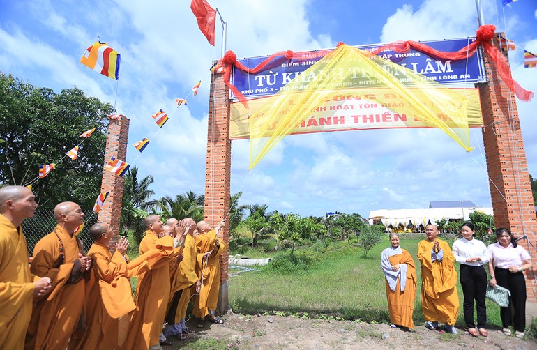 Điểm sinh hoạt tôn giáo tập trung Từ Khánh Thiền Lâm chính thức được hoạt động 