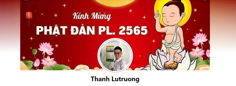 Ảnh bìa trên trang cá nhân Thanh Lutruong