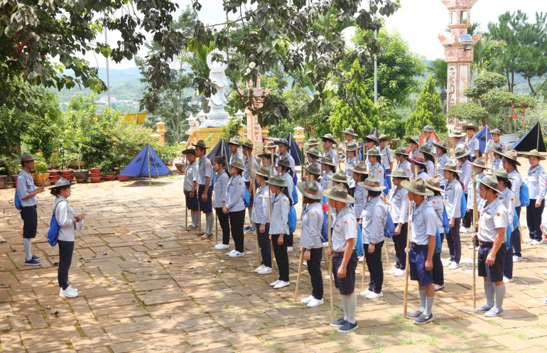 Trại huấn luyện kỹ năng cho huynh trưởng các đơn vị tại Đắk Nông