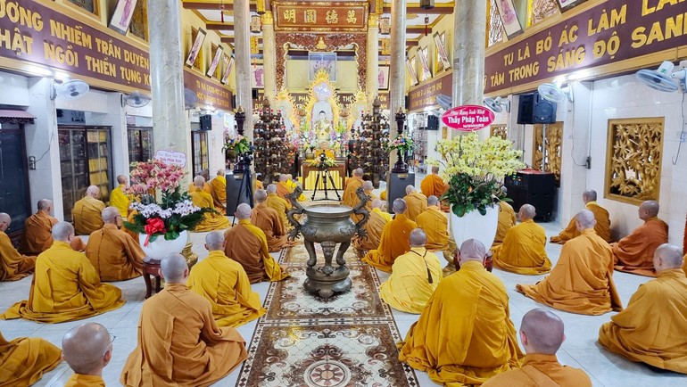 Tễ Bố-tát lần thứ 3 khóa An cư kiết hạ Phật lịch 2567 tại chùa Quảng Đức