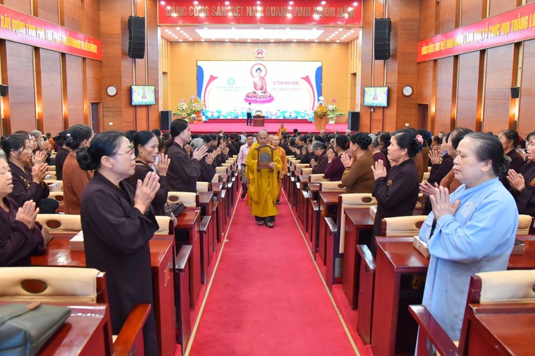 Lễ tổng khai giảng lớp giáo lý cho Phật tử các H.Tam Nông, H.Lâm Thao, H.Đoan Hùng, tỉnh Phú Thọ