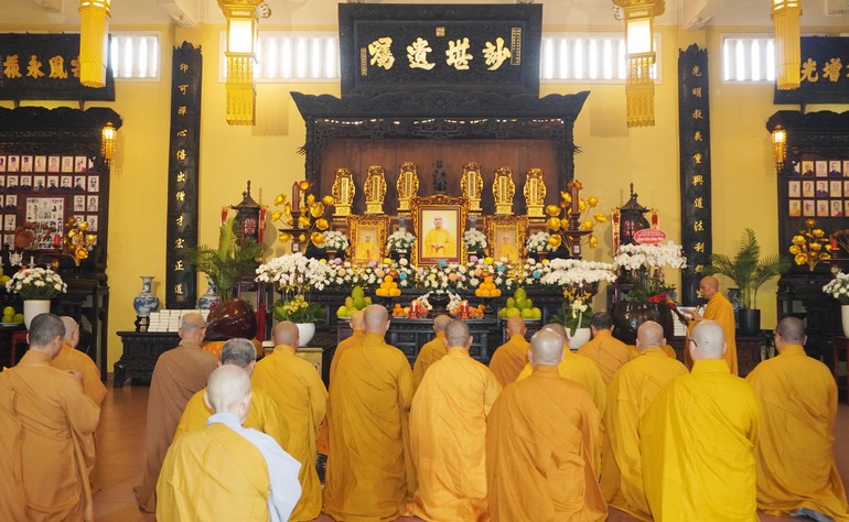 Tưởng niệm 4 năm ngày Đại lão Hòa thượng Thích Trí Quang viên tịch tại chùa Ấn Quang