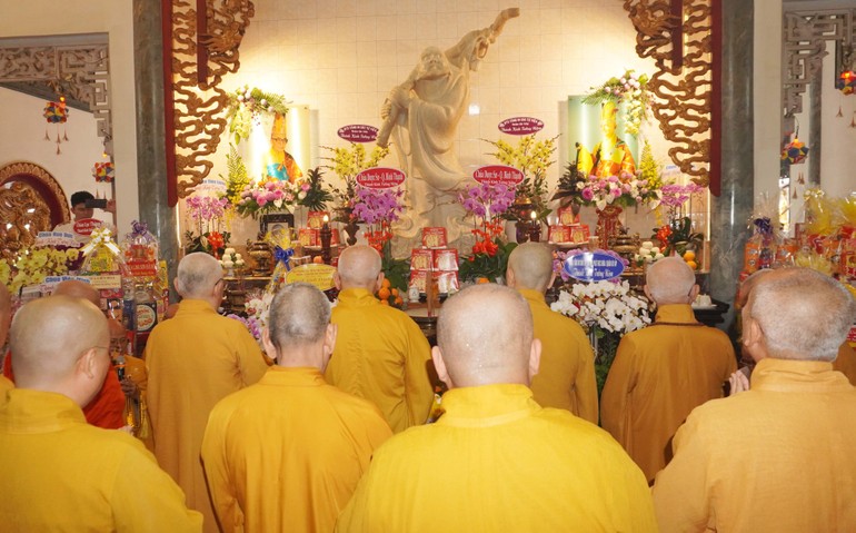 Lễ húy nhật Hòa thượng Thích Thanh Đức tại chùa Phổ Minh