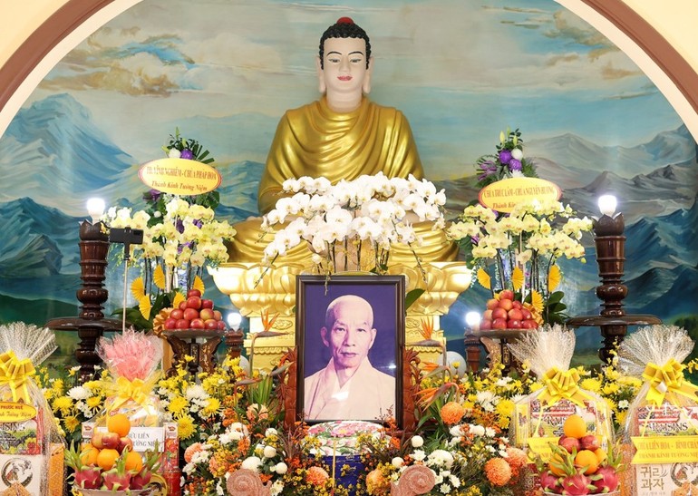 Tưởng niệm húy nhật Hòa thượng Thích Duy Lực tại chùa Phật Đà