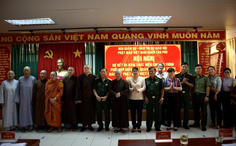 Hội nghị sơ kết diễn ra tại Trụ sở Ban Chỉ huy Quân sự Q.Tân Phú
