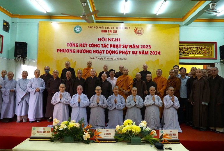 Với tinh thần đoàn kết, hòa hợp, năm 2023, Phật giáo Q.6 thực hiện hoạt động từ thiện, an sinh xã hội gần 22 tỷ đồng