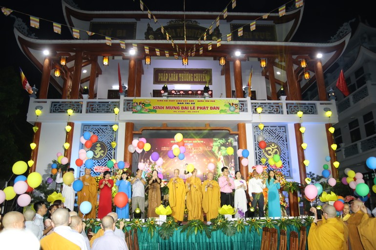 Niềm hoan hỷ trong Đại lễ Phật đản Phật lịch 2568 do Ban Trị sự GHPGVN Q.Tân Phú tổ chức