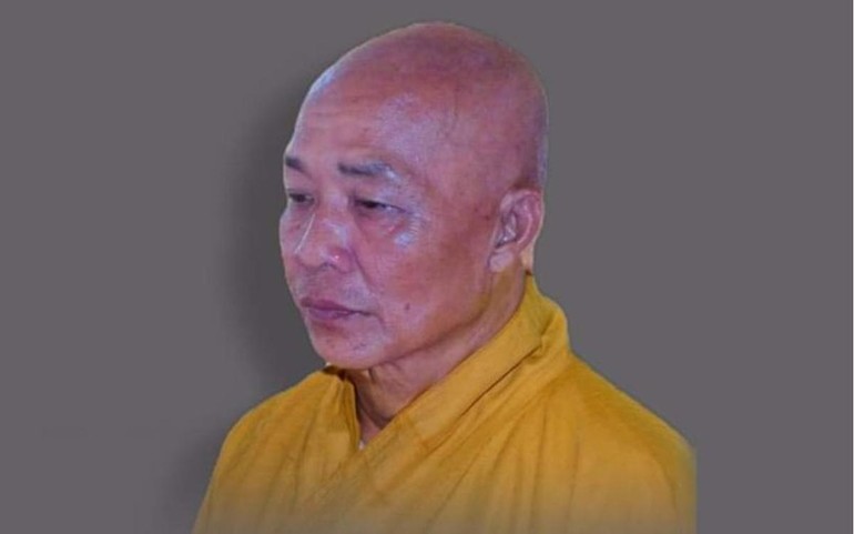 Chân dung Hòa thượng Thích Thiện Quang, cố vấn Ban Trị sự GHPGVN tỉnh Hậu Giang