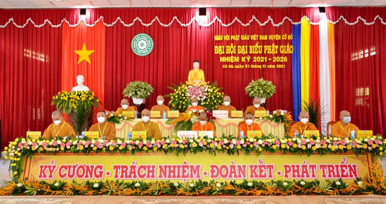 Cần Thơ: Đại hội đại biểu Phật giáo huyện Cờ Đỏ nhiệm kỳ 2021-2026 ...