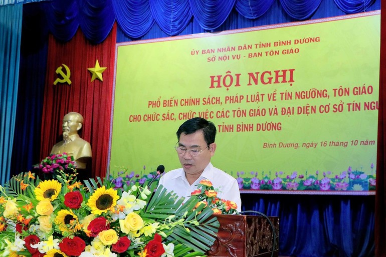 Ông Nguyễn Văn Minh phát biểu khai mạc