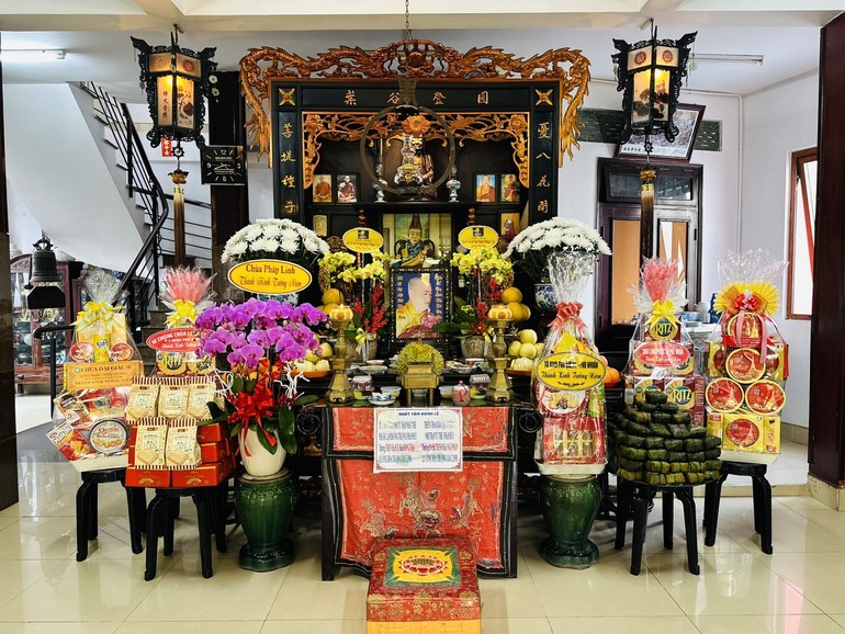 Tổ đường tại chùa Phước Lâm (Q.Phú Nhuận, TP.HCM)
