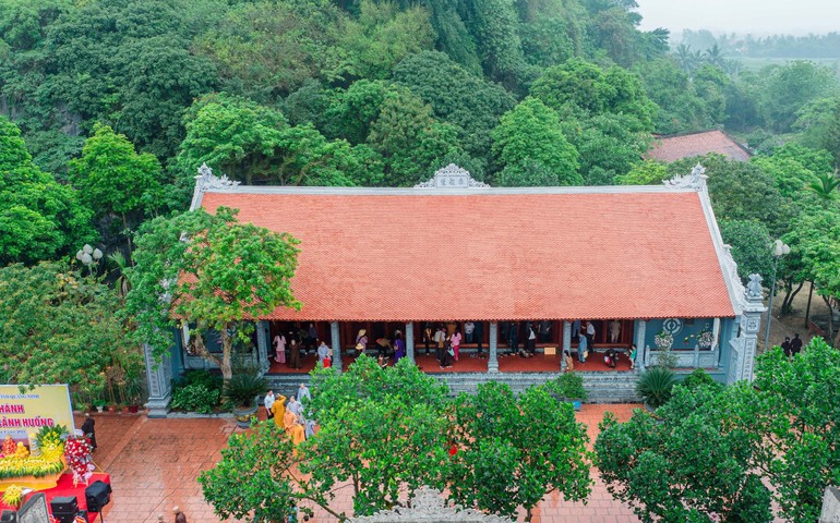 Ngôi tổ đường chùa Cảnh Huống được khánh thành và đưa vào sử dụng