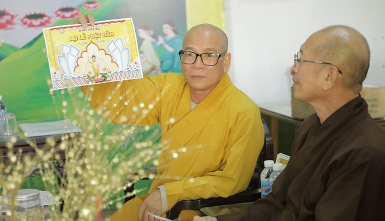 Phác họa lễ đài Phật đản Phật lịch 2568 của Phật giáo tỉnh Ninh Thuận