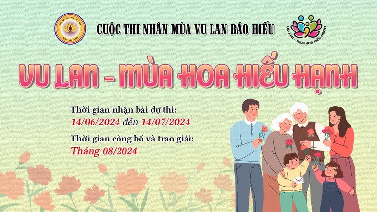 Ban Trị sự GHPGVN Q.Bình Thạnh tổ chức cuộc thi “Vu lan - Mùa hoa hiếu hạnh”