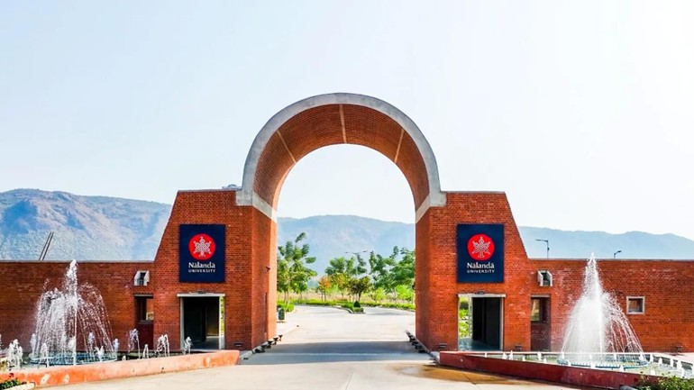 Khuôn viên Đại học Nalanda mới tại Rajgir, bang Bihar, miền Bắc Ấn Độ 